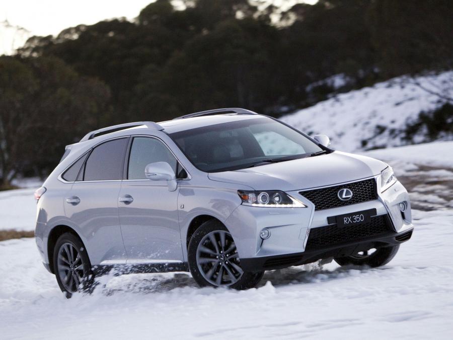  Lexus RX350 F-Sport 2012 года  (AU) (фото 6 из 14)